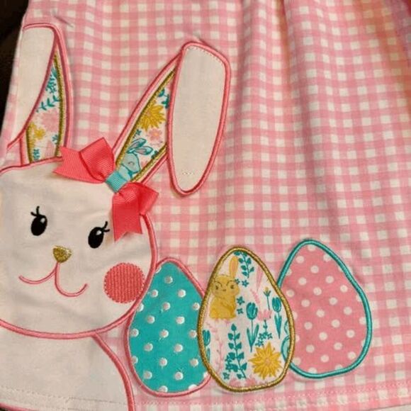 Rare Editions Bunny Top, Pants Set & Wonder Nation Top, Capri Set 2 4T Girls Out - Picture 2 of 4